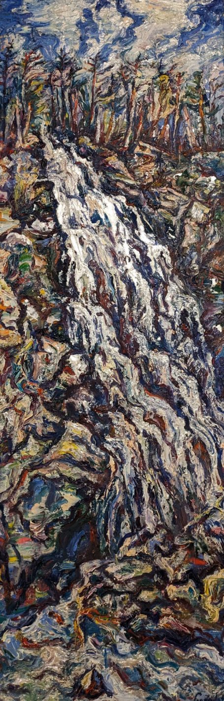 Viktoriya Gorodetska, Wasserfall, Berge, Alpen