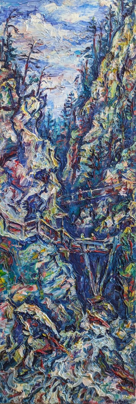 Viktoriya Gorodetska, Berge, Alpen