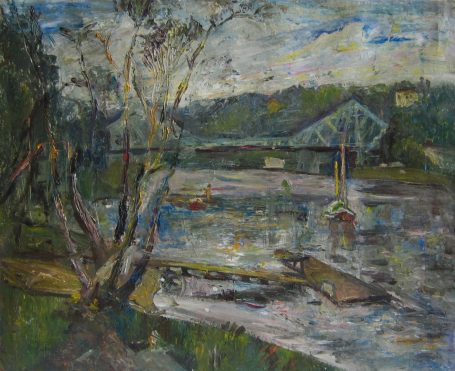 Viktoriya Gorodetska, Blaues Wunder, Dresden, Herbst