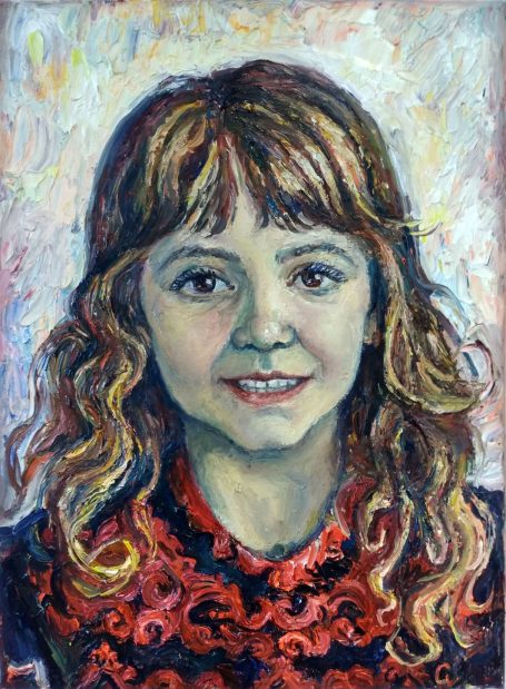 Gorodetska. Porträt. Mädchen