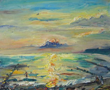 Viktoriya Gorodetska, Hiddensee Sonnenuntergang