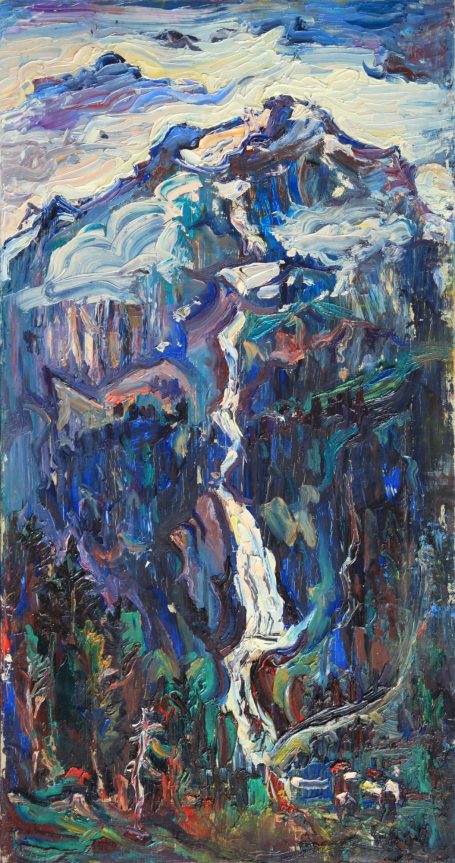 Viktoriya Gorodetska, Berg, Alpen, Wasserfall