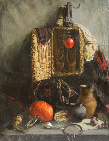 Viktoriya Gorodetska, Stillleben mit den alten Sachen