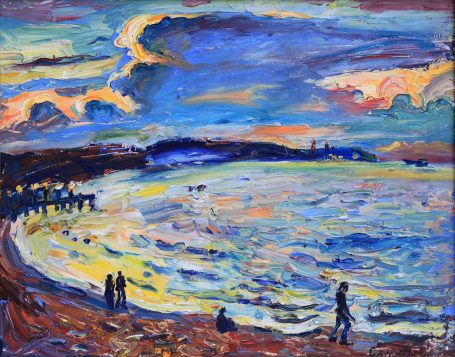 Viktoriya Gorodetska, Ostsee, Sonnenuntergang, Strand