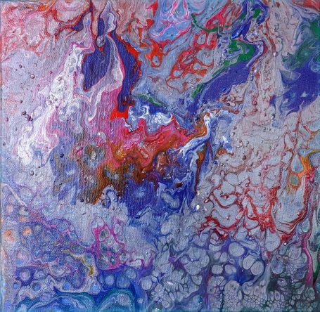 Viktoriya Gorodetska, Abstrakt, Pouring